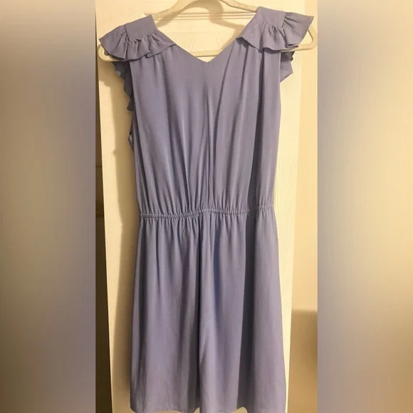 BCBGeneration ‘Blue Frost’ Ruffled Wrap Sundress - RARE find - Picture 2 of 3